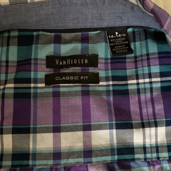 Mens button down VanHeusen - Picture 2 of 2